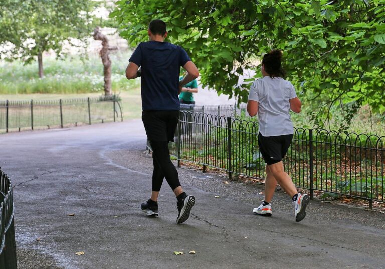 Jogger in