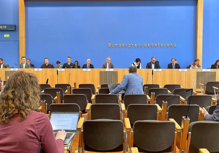 Regierungspressekonferenz am