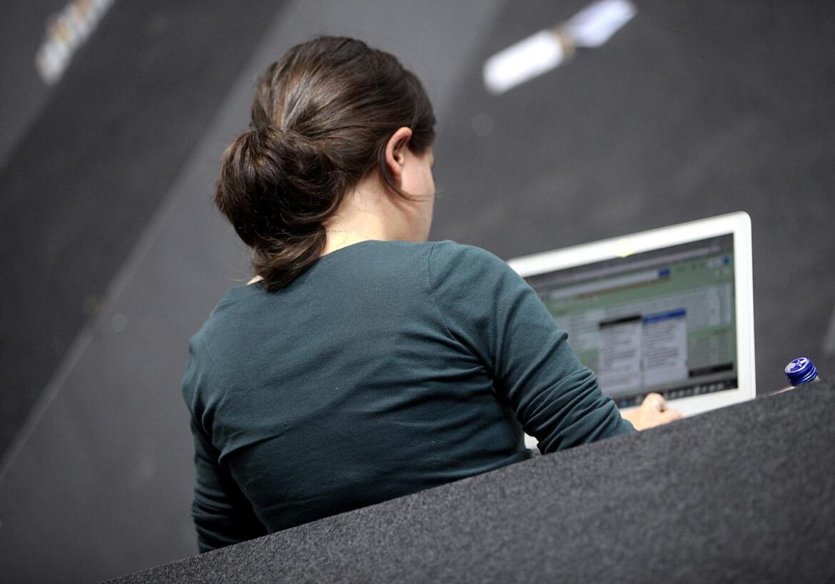 Computer-Nutzerin (Archiv)