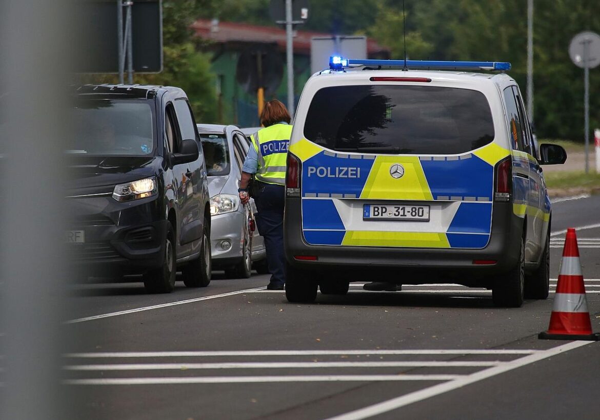 Deutsche Grenzkontrolle