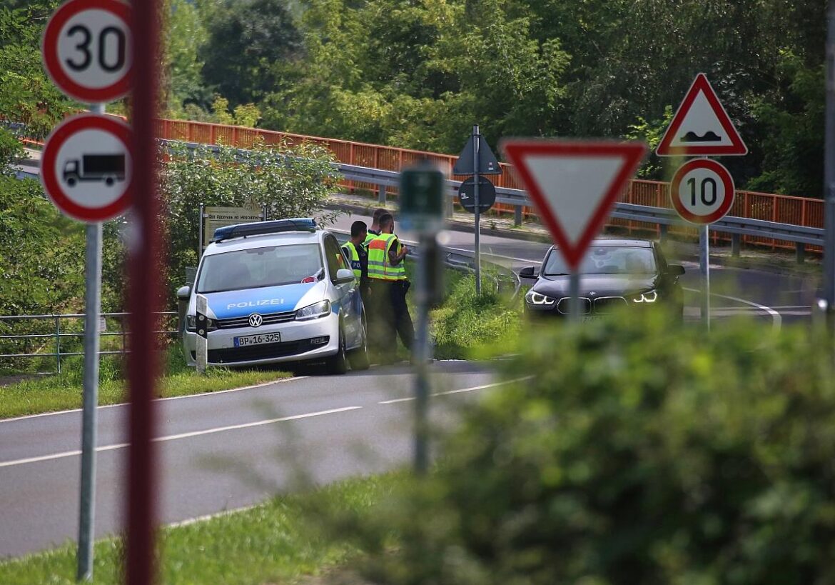 Verkehrskontrolle an