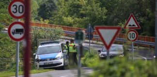 Verkehrskontrolle an