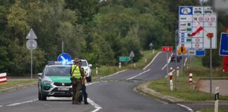 Polnische Grenzkontrolle