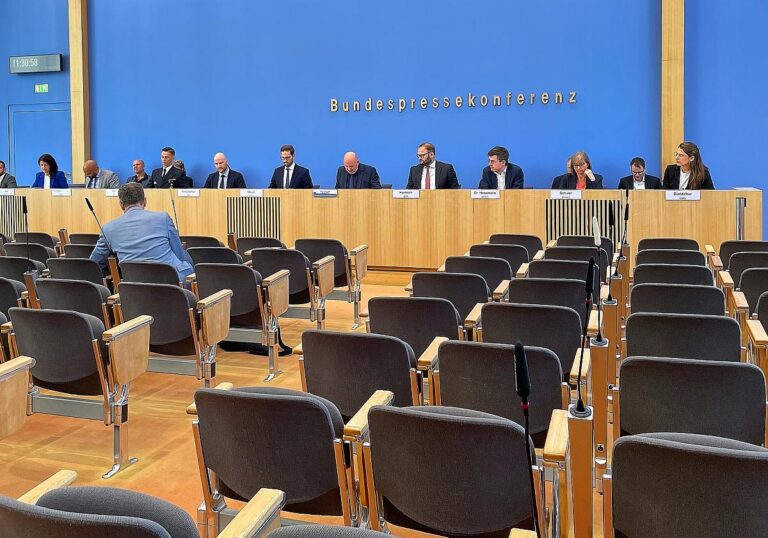 Regierungspressekonferenz am