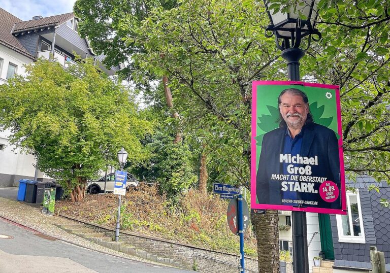 Wahlplakate zu