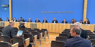 Regierungspressekonferenz am