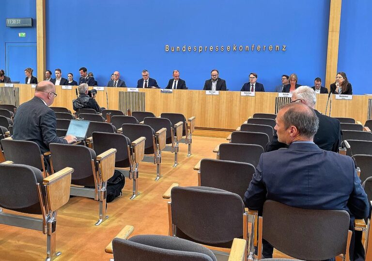 Regierungspressekonferenz am