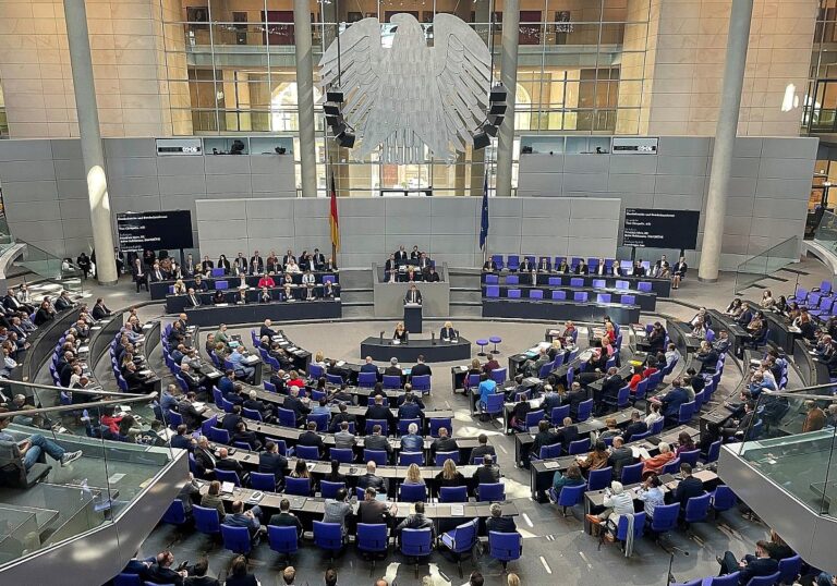 Bundestagssitzung im