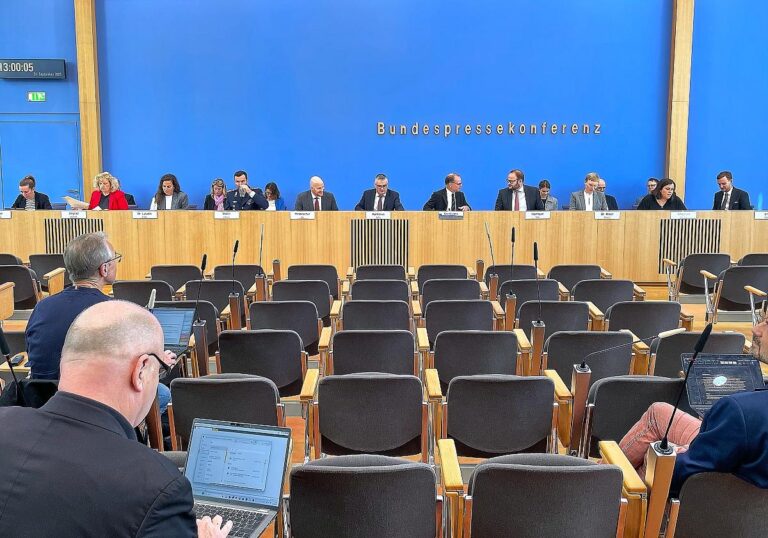 Regierungspressekonferenz am