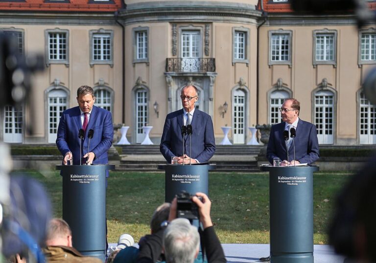 Klingbeil, Merz,