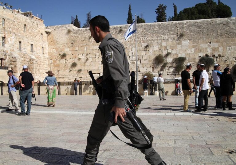 Israelischer Soldat