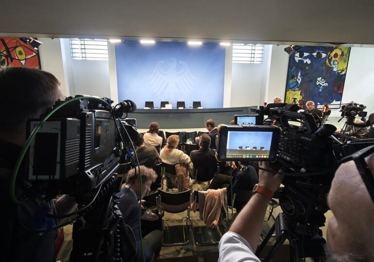 Pressekonferenz nach