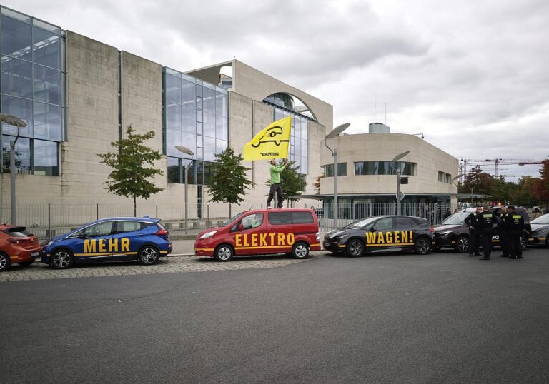 Greenpeace-Protest vor