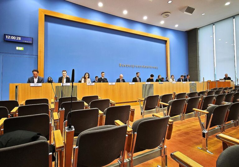 Regierungspressekonferenz am