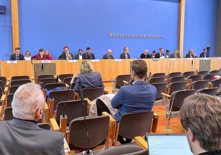 Regierungspressekonferenz am