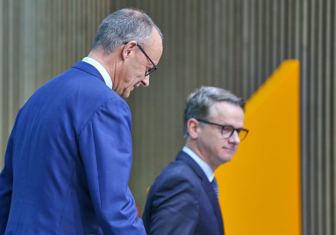 Friedrich Merz und Carsten Linnemann