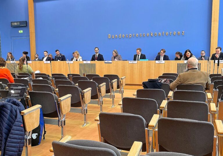 Regierungspressekonferenz am