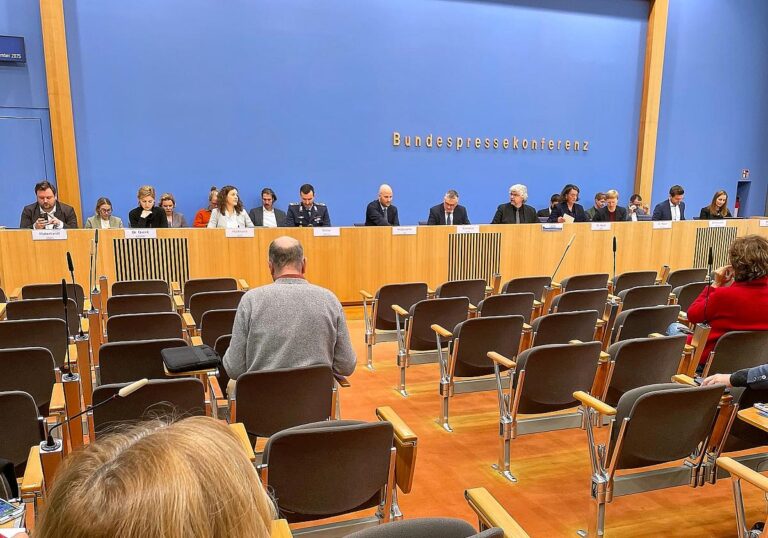 Regierungspressekonferenz am