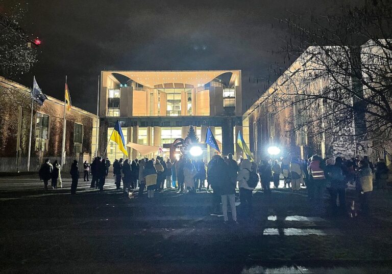 Ukraine-Protest vor