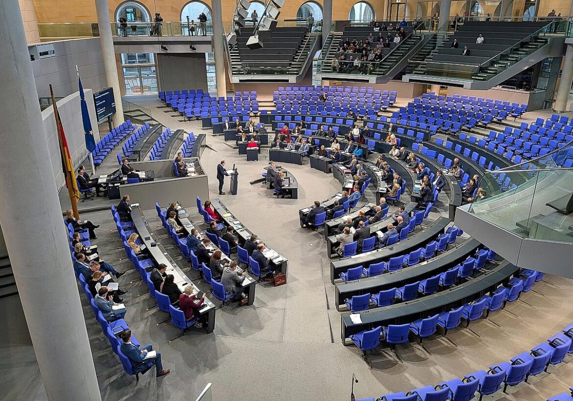 Bundestagssitzung am