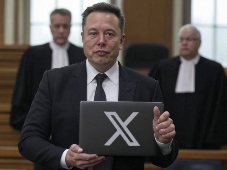 Elon Musk mit X vor Gericht, so stellt sich die KI 'Grok' es vor