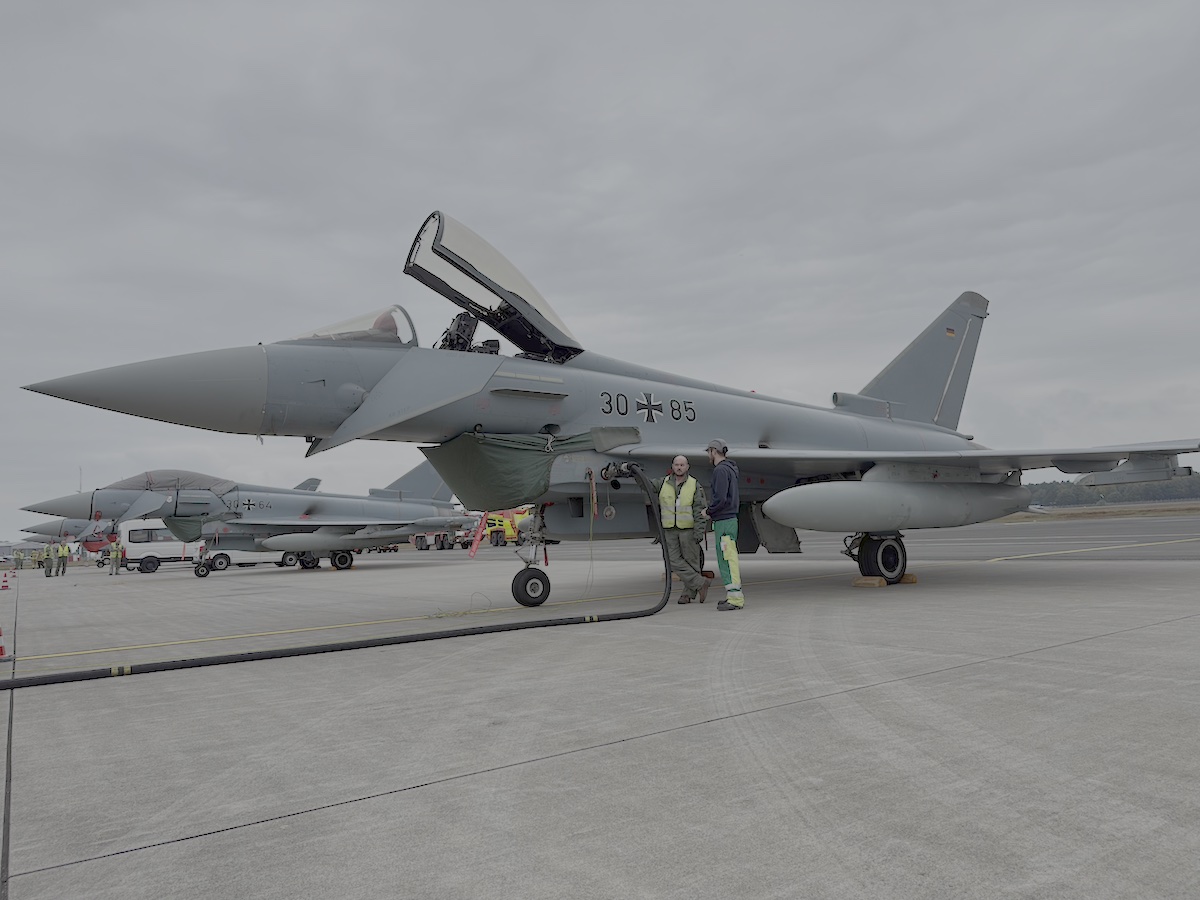 Warum am Flughafen FMO jetzt auch Kampfflugzeuge der Luftwaffe starten und landen Eurofighter der Luftwaffe am FMO