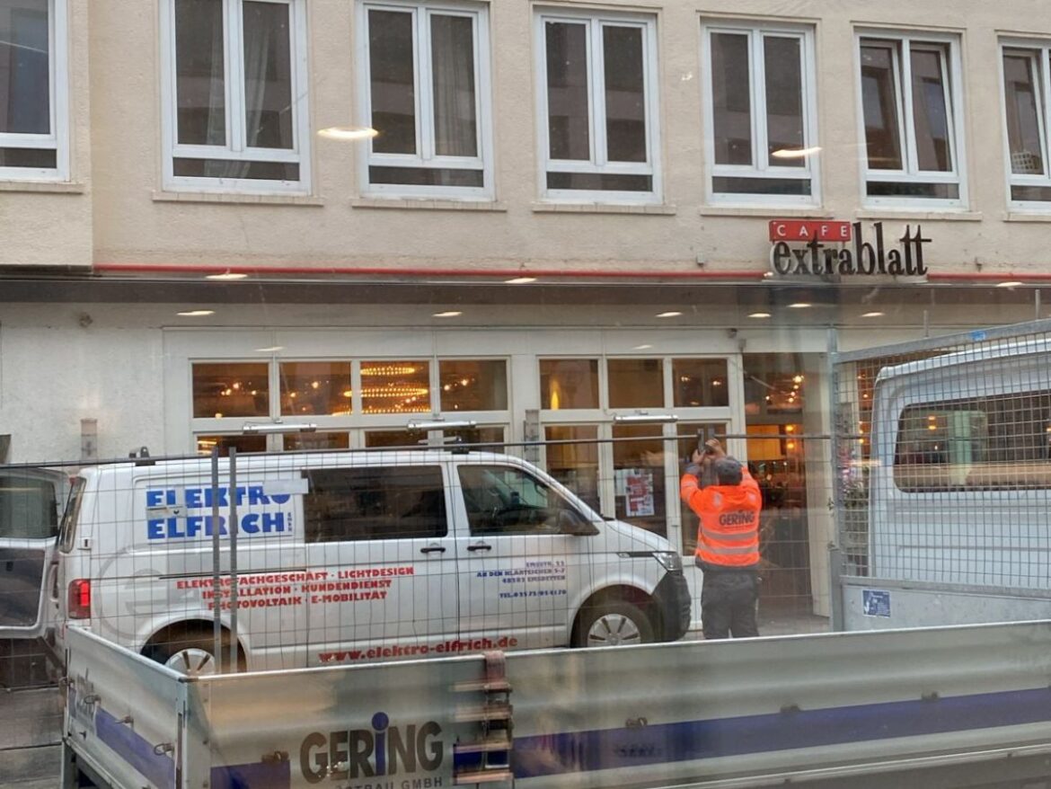 Extrablatt in Osnabrück wird umgebaut