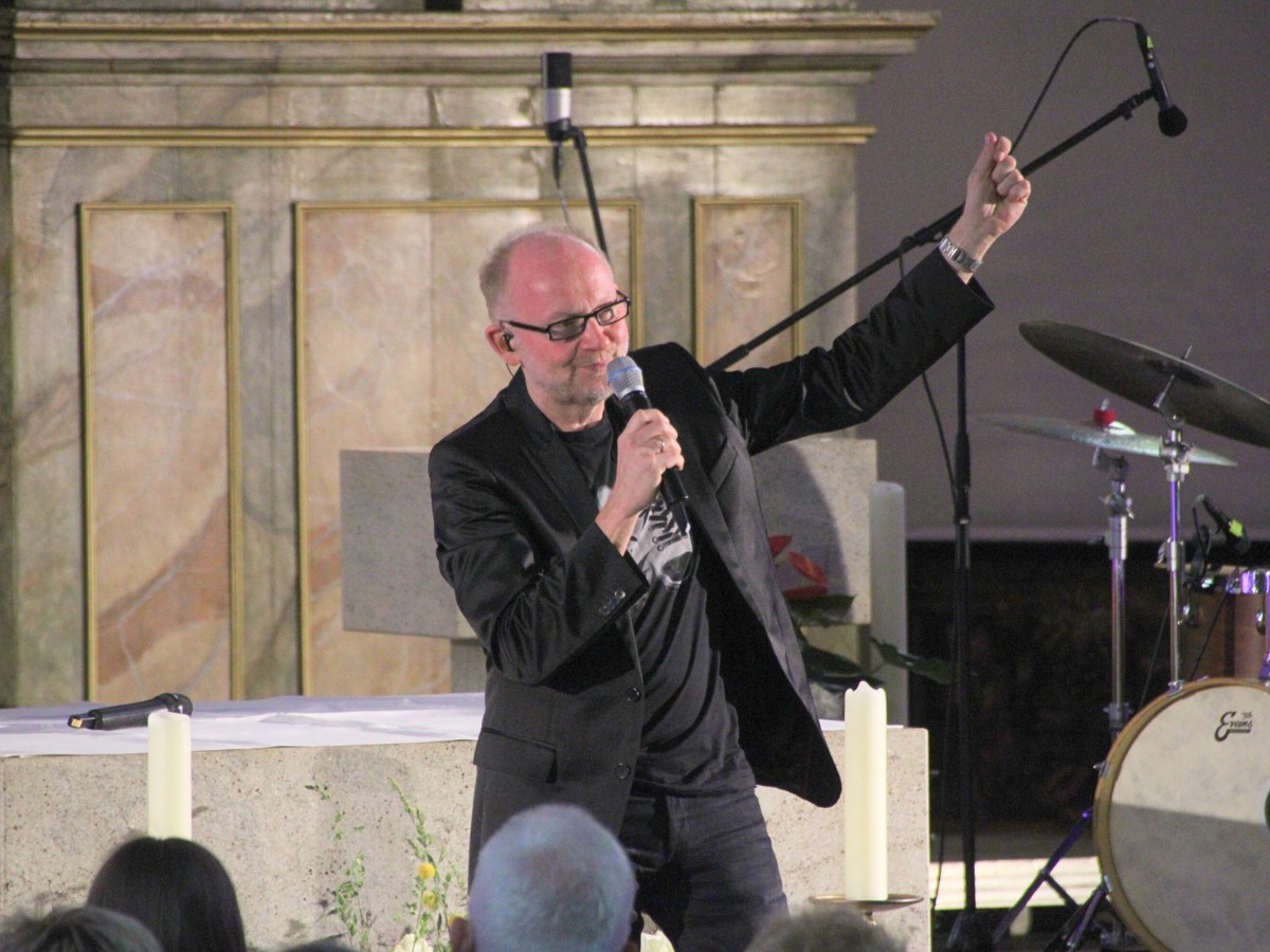 Dieter Falk in Glandorf. / Foto: Dominik Lapp