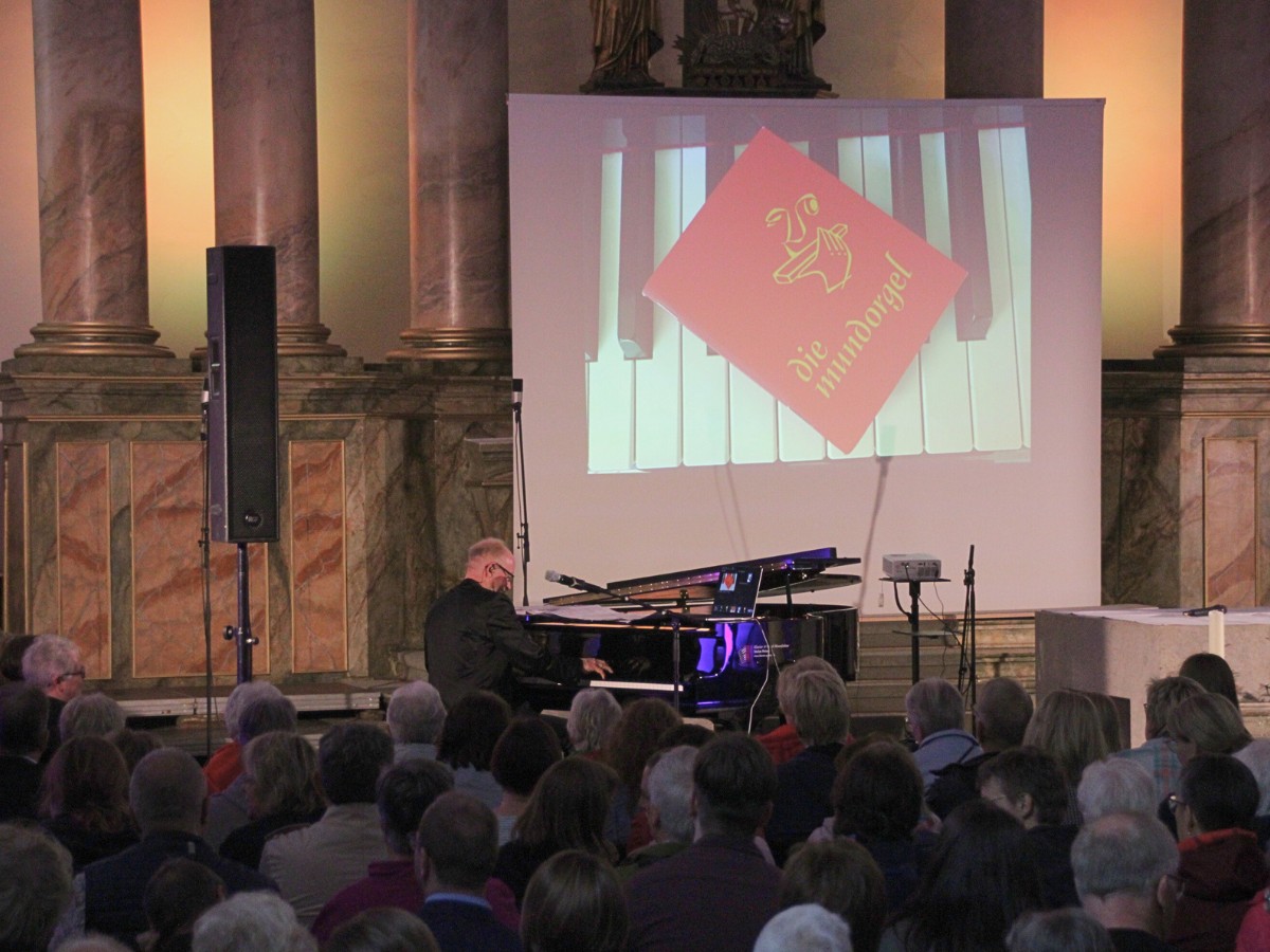 Dieter Falk in Glandorf. / Foto: Dominik Lapp