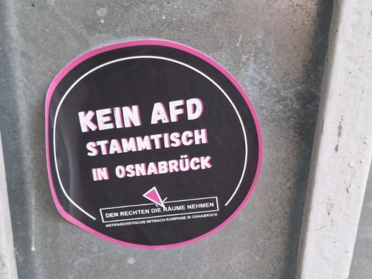 Farbanschlag auf "Parkhaus Rink": / Foto: Privat