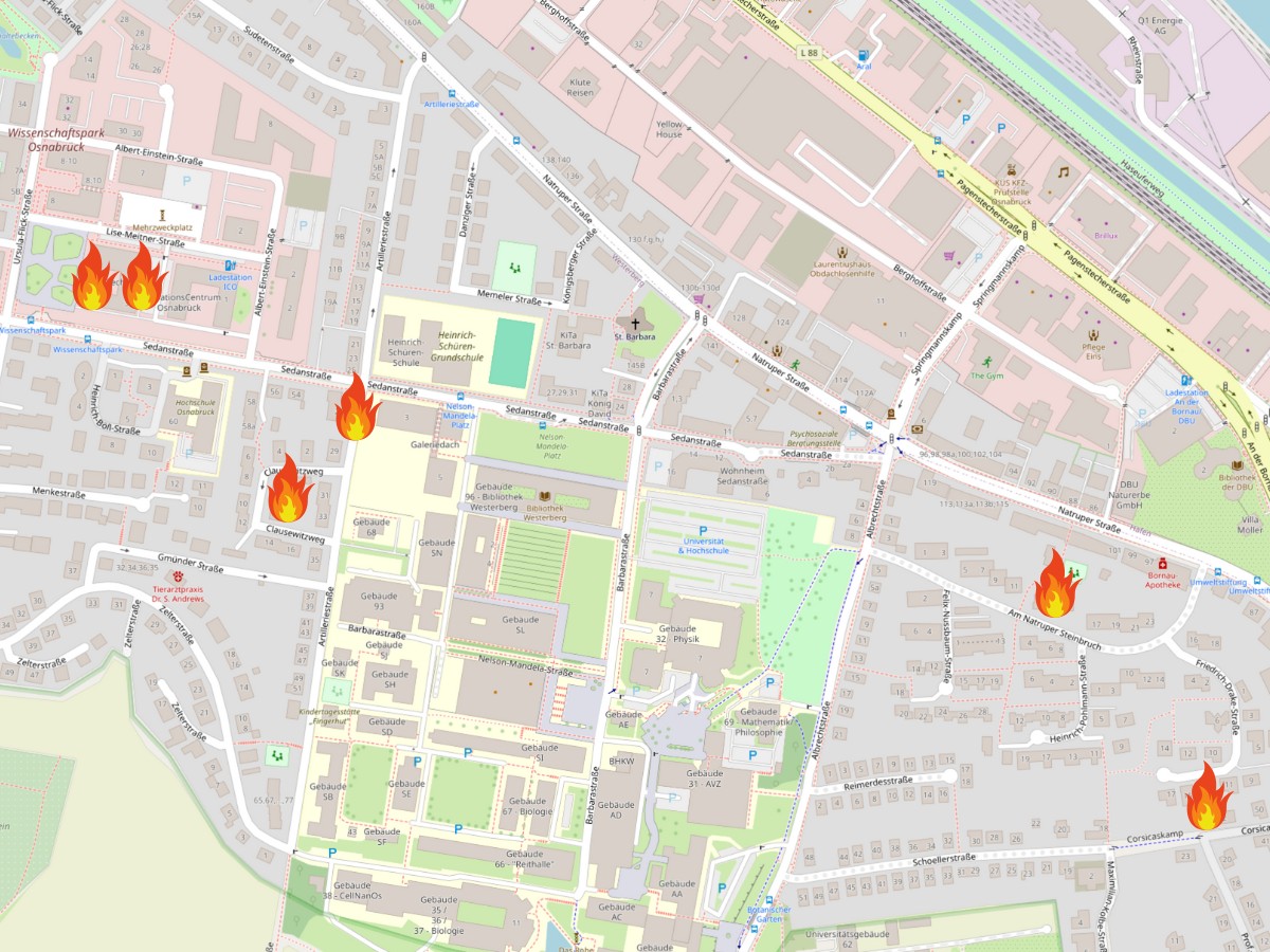 Polizei noch ohne Spur: Immer wieder brennen Mülltonnen am Westerberg – Gesamtschaden rund 200.000 Euro Feuer im Stadtteil Westerberg