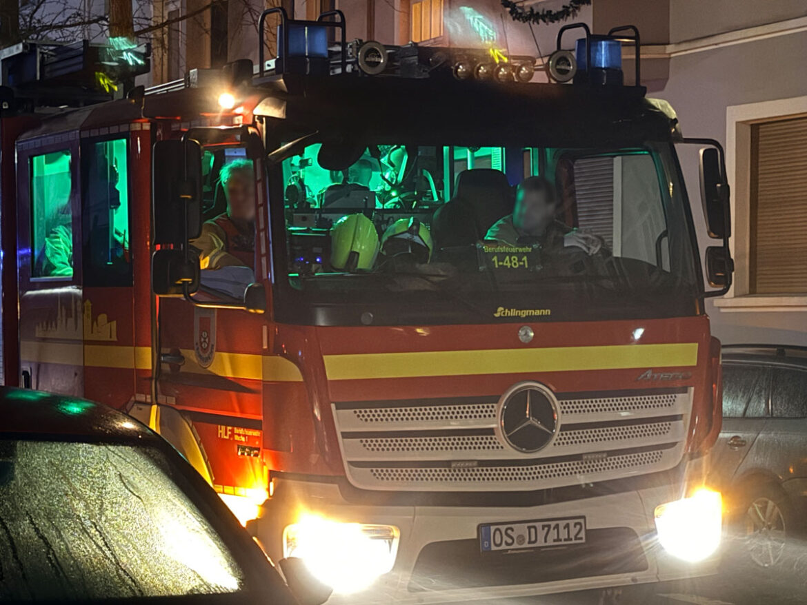 Feuerwehreinsatz in Osnabrück