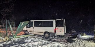 Die Flucht endete im Zaun. / Foto: Polizeiinspektion Osnabrück