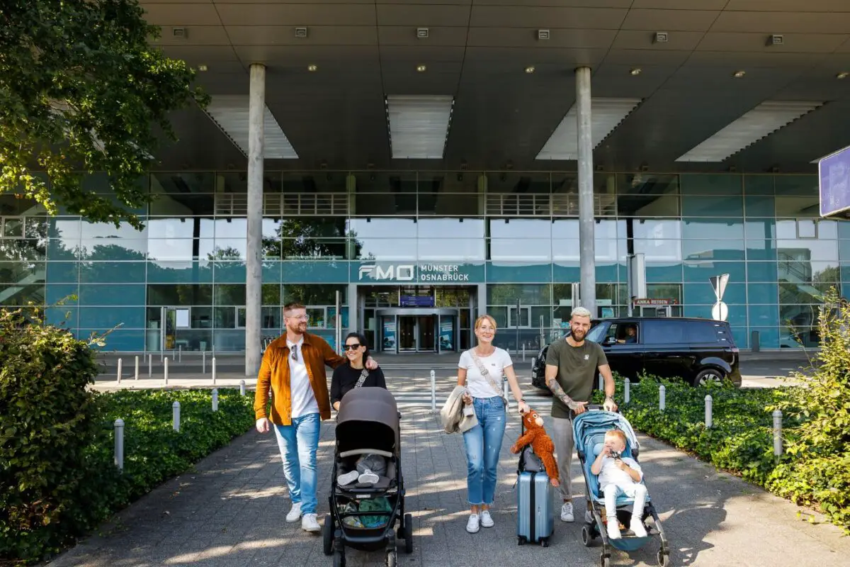 Terminal des FMO. / Foto: Flughafen Münster/Osnabrück