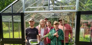 Neues Gewächshaus der Werkstatt Wallenhorst