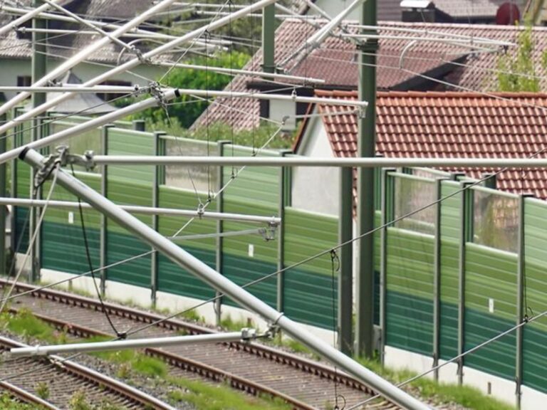 Lärmschutzwand an Bahnstrecke (Symbolbild) / Foto: Deutsche Bahn