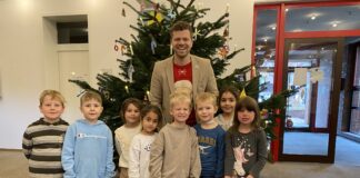 Zufriedene Gesichter im Rathaus Lotte. / Foto: Nina Jostmeier