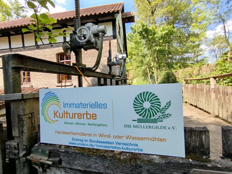 Gellenbecker Mühle ist immaterielles Kulturerbe