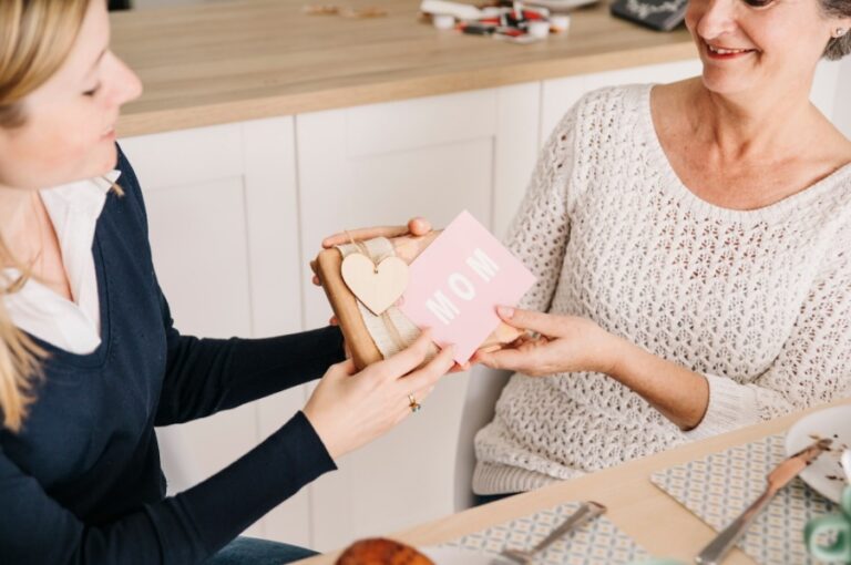 Geschenk an eine Mutter