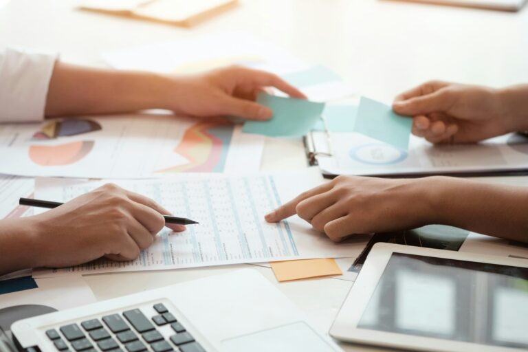 Teamarbeit im Marketing