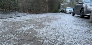 Glatteis in Osnabrück. / Foto: Dominik Lapp