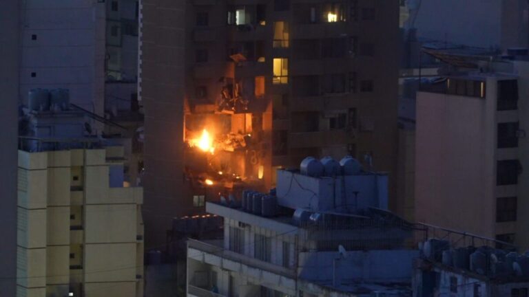 Schwere Angriffe auf Beirut erschüttern Libanon