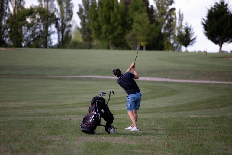 Golf auf dem Golfplatz