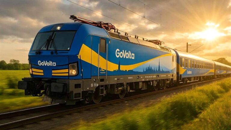 Zug von GoVolta in Osnabrück (Gesamtstadt)