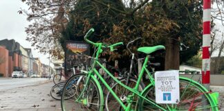 Greenbike an der Martinistraße in Osnabrück