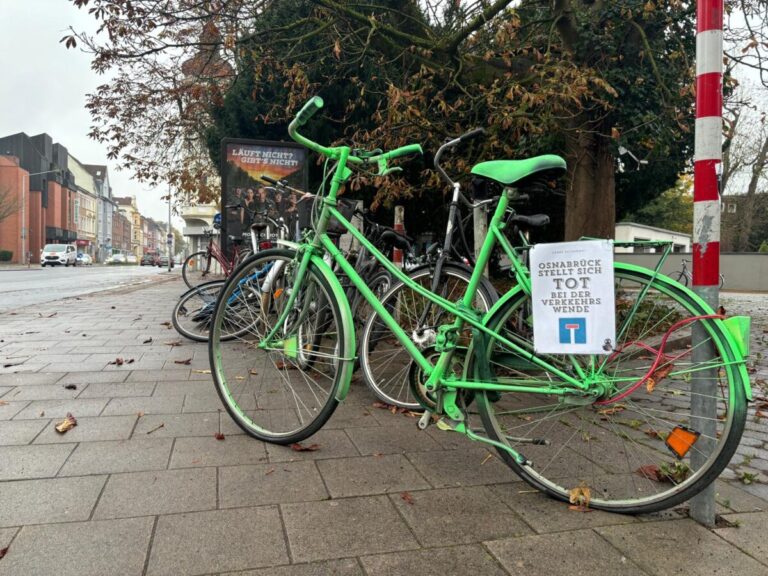 Greenbike an der Martinistraße in Osnabrück