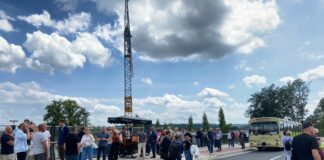 Eröffnung der Hamburger Straße. / Foto: Hannah Meiners