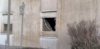 Schäden nach Bombenentschärfung in Hanau / Foto: dpa via Glomex