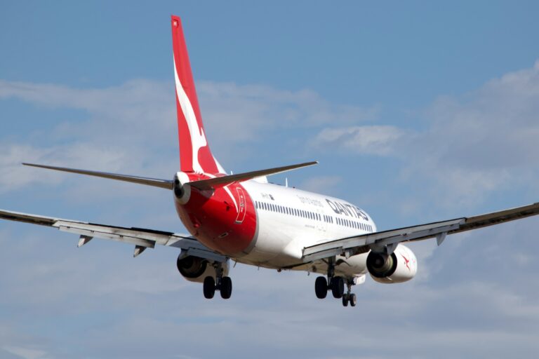 Flugzeug der Airline Qantas