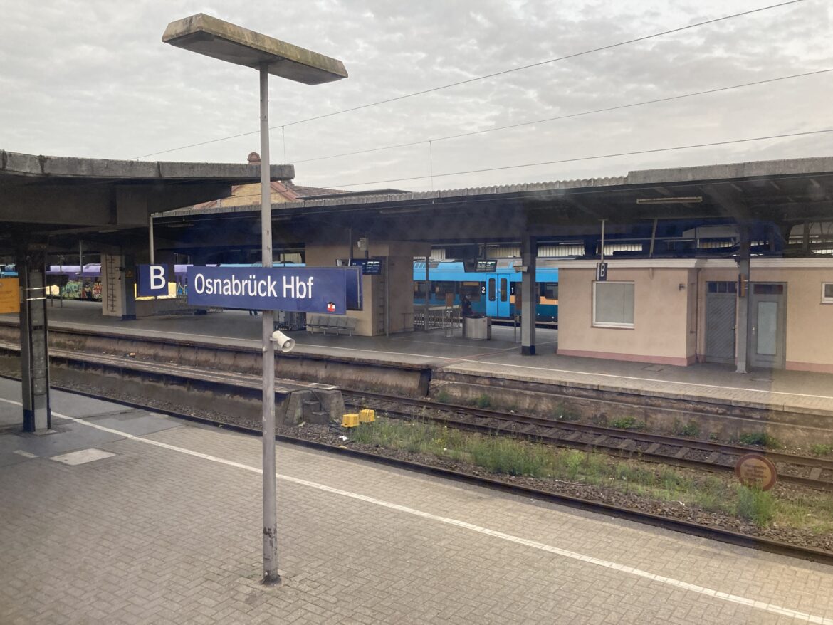 Osnabrück Hauptbahnhof (Gleis 5) / Foto: Dominik Lapp